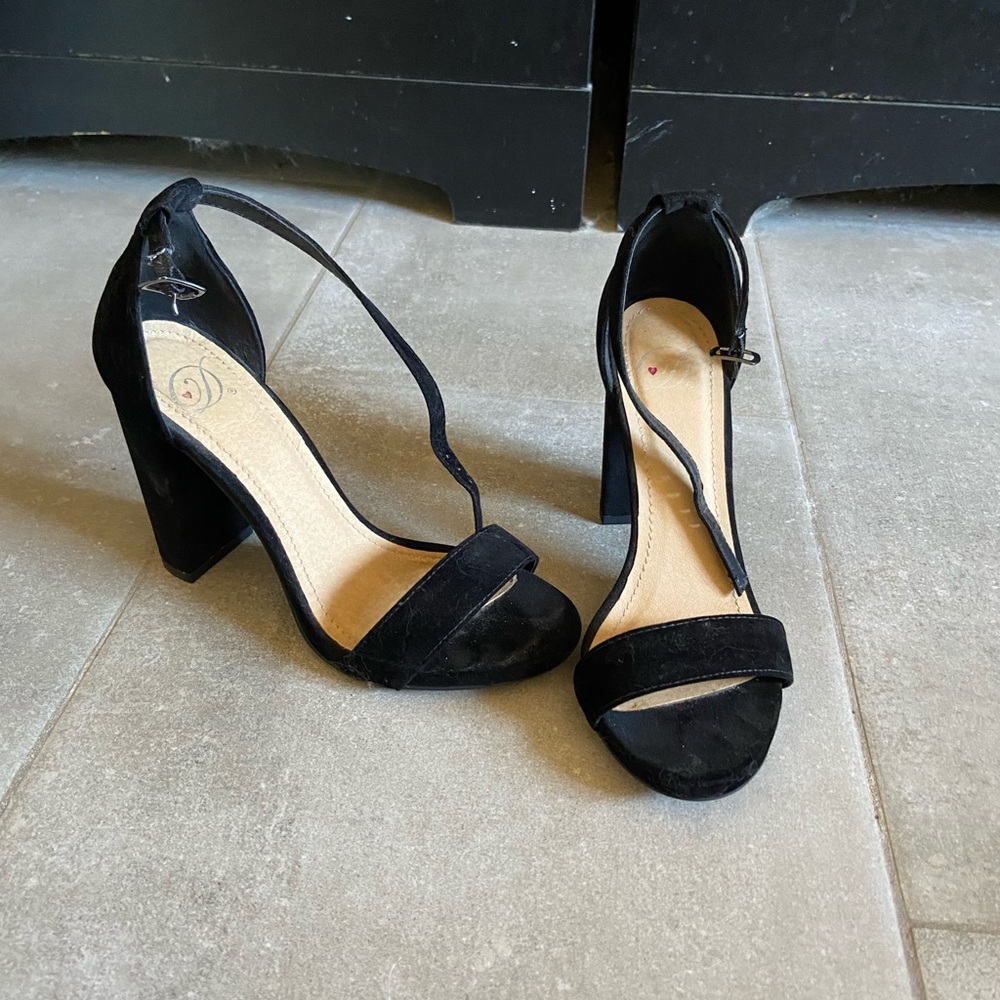 Strappy heels